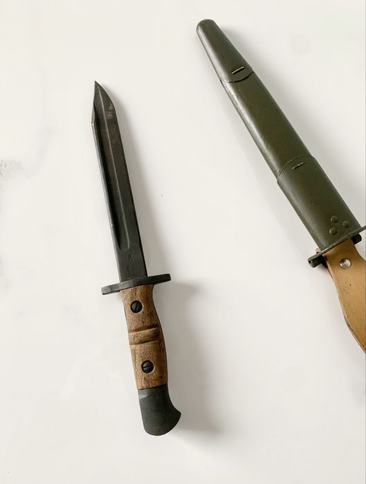 Baioneta originala din primul razboi mondial 1917 veche de colectie