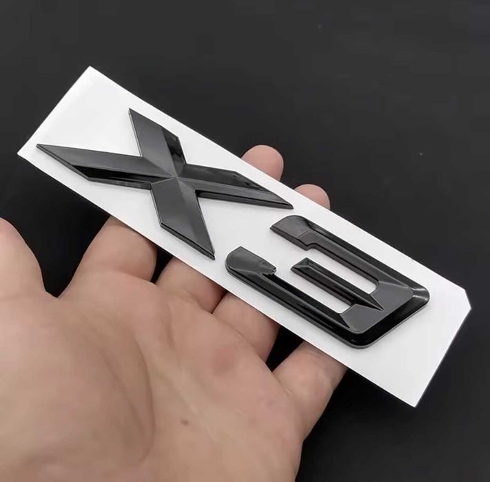 SET embleme BMW X3 M xdrive20d / emblema sticker stema sigla ornament
