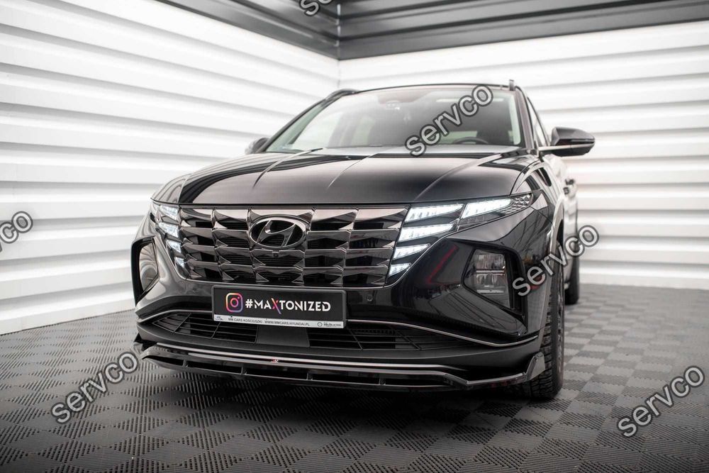 Prelungire bara fata Hyundai Tucson Mk4 2020- v2 - Maxton Design