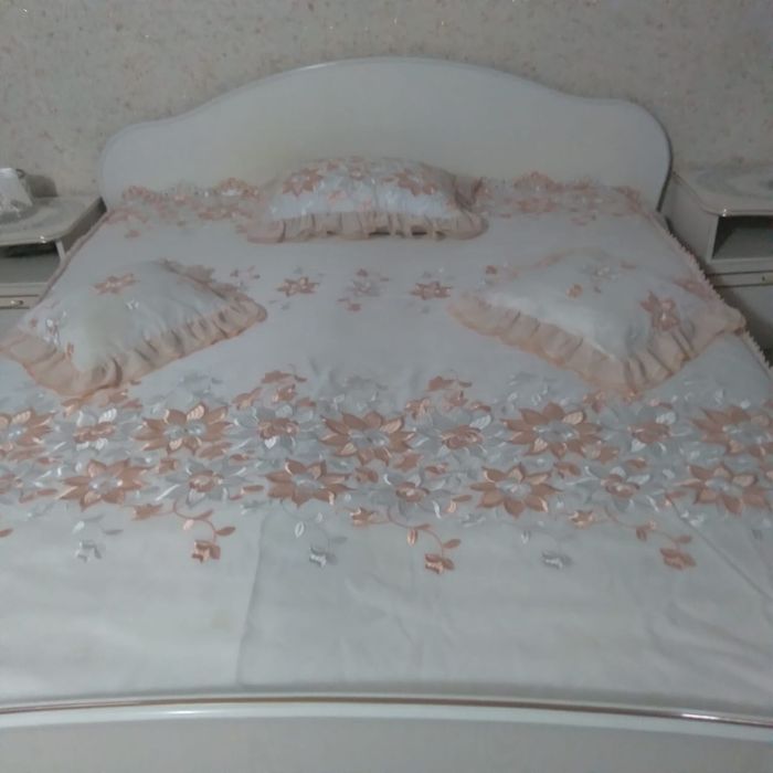 Покрывало на 1.5-2 стальную кровать