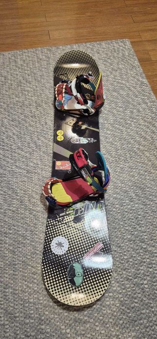 Placa Snowboard Nitro Prime 156 W + Legaturi Ride