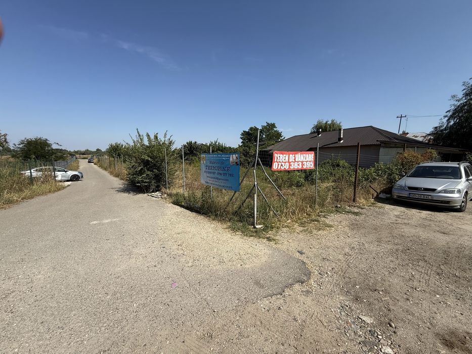 Teren intravilan 1250mp aproape de Bucuresti Gradistea de Giurgiu