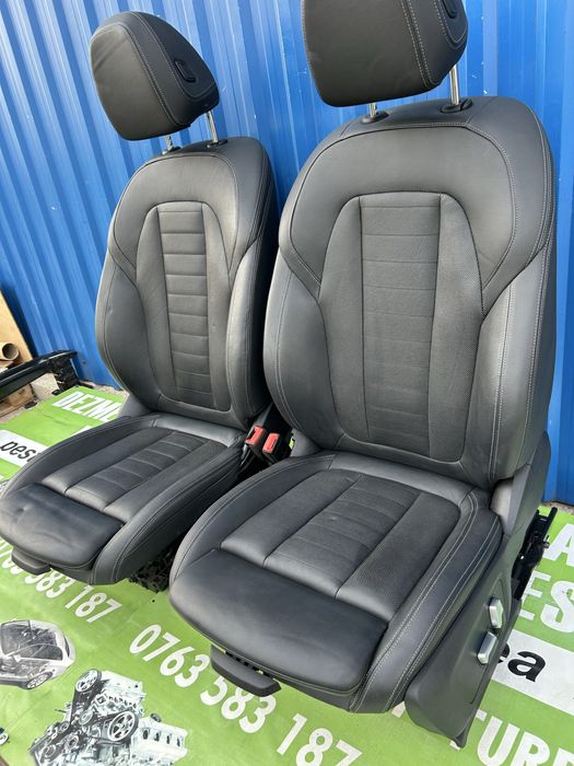 Scaune piele față și banchete spate BMW X3 G01
