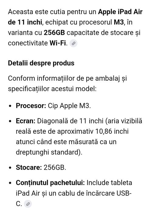 Apple iPad Air 11, M3, 256GB, Wi-Fi