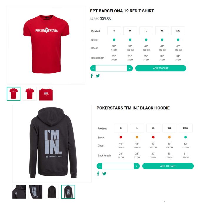 Покер тениски и худита