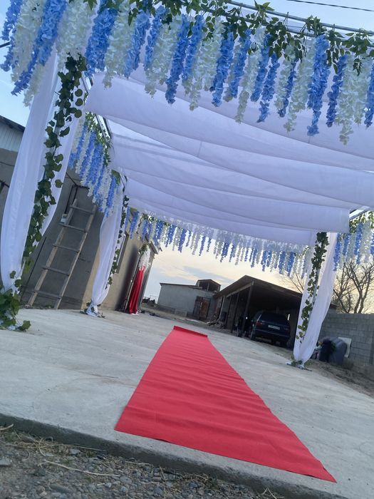 Навес и фото зона