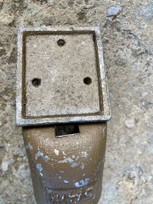 Стар алуминиев пепелник БДЖ