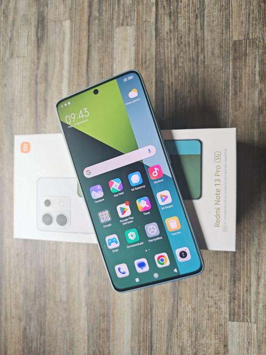 Като нов Redmi Note 13 Pro 5G 8 GB RAM 256 GB ROM Гаранция