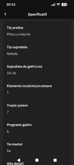 Plita inductie Tefal EveryDay Slim