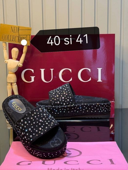 Papuci dama Gucci