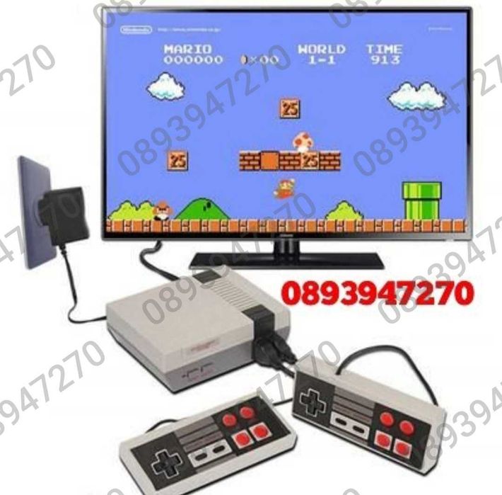 Ретро Гейминг TV Конзола Телевизионна видео игра Nintendo 620 игри