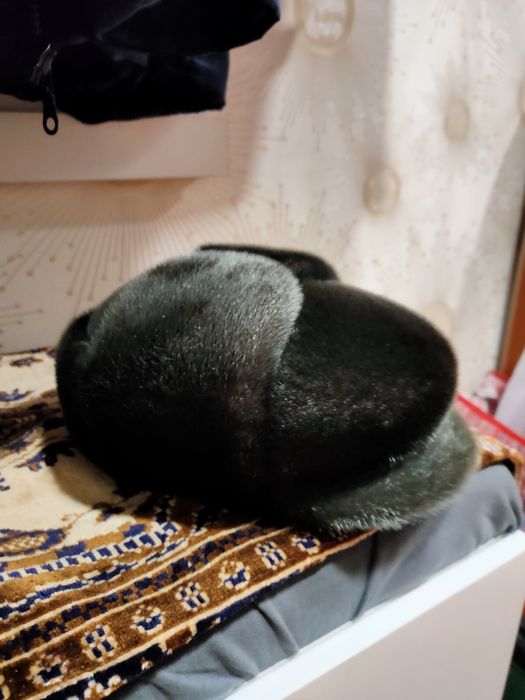 Шапка мех нерпа.