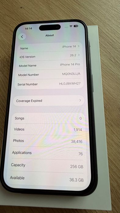 iPhone 14 Pro 256GB