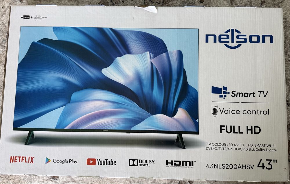 Телевизор Nelson 43, Full HD