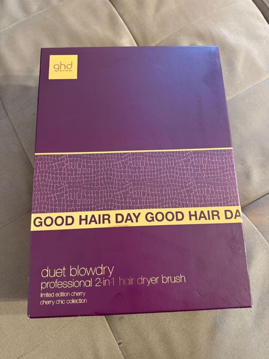 GHD Duet Blowdry 2-1 Cherry Perie Electrică cu Aer Noua