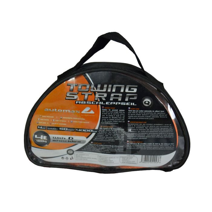 Chinga remorcare sufa ancorare si/sau ridicare chinga tractare 4 Tone 4 metri 50mm culoare orange