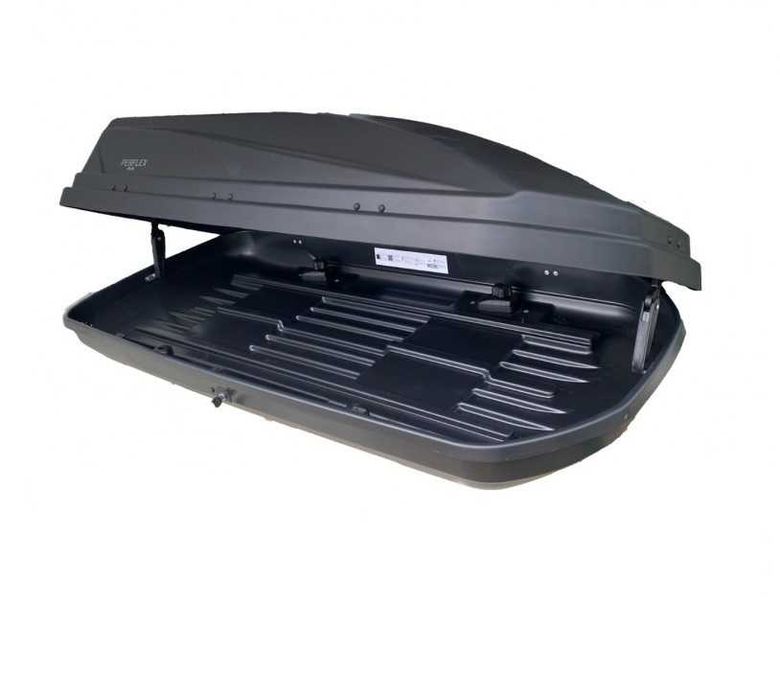 АВТОБОКС кутия за багажник 370 и 500 литра черен / сив