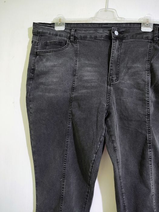 Нови дънки 4XL сиви на цвят