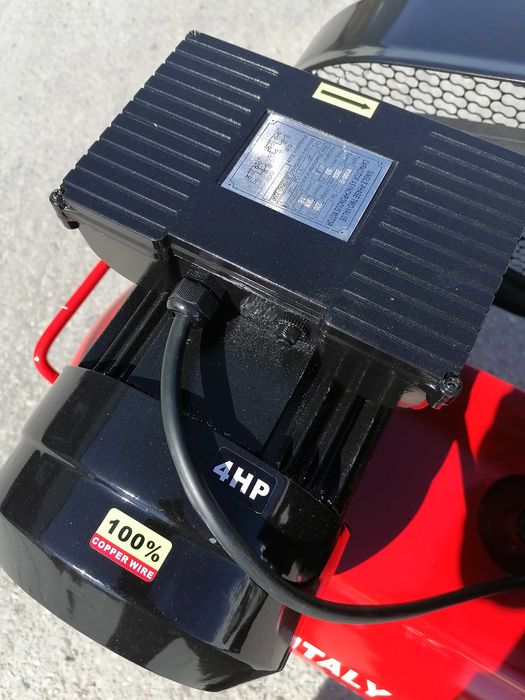 100 литра професионален Компресор за въздух 360 литра дебит