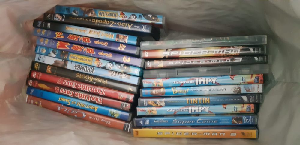 Dvd cu desene și muzica