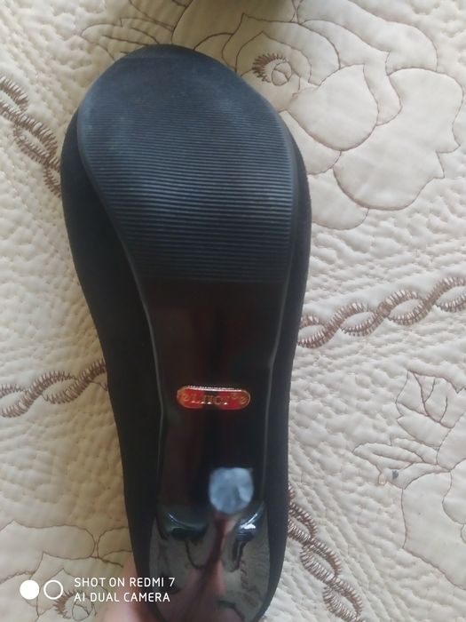 Туфли замшевые новые