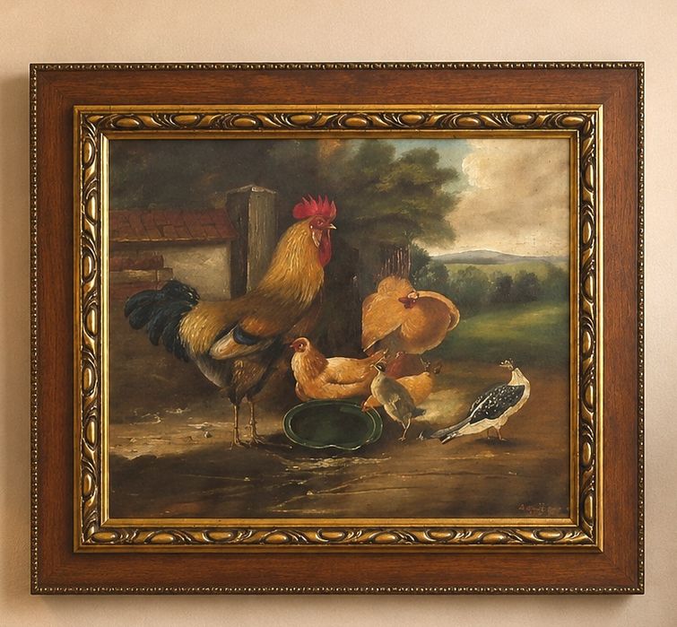 Pictura in ulei pe panza o lucrare semnata de o foarte bună calitate î
