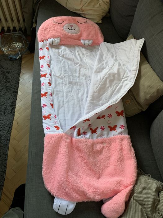 Кошарка+ бебешки матрак, спално бельо и чувалче за сън