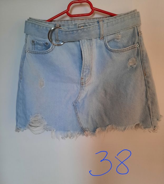 Salopeta blug,pantaloni scurți  fustă blug,geaca