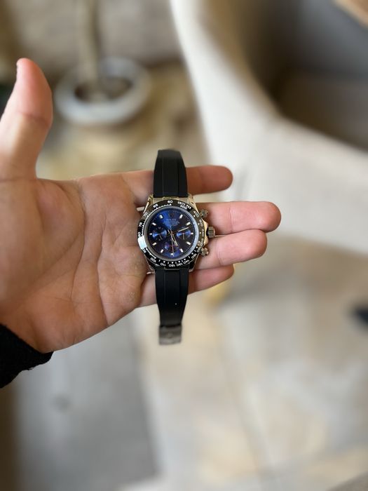 Rolex Daytona Cosmograph Blue Rubber Strap 40mm