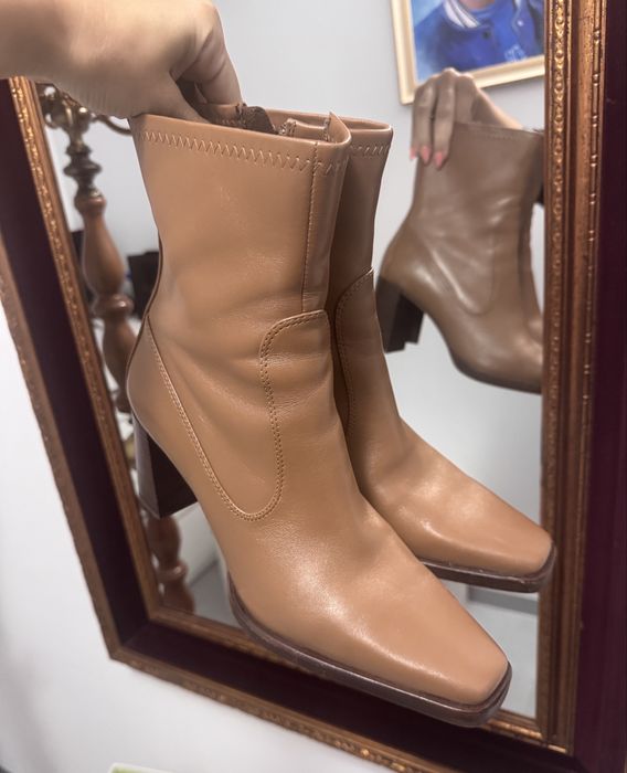 Cizme Uterque piele naturala