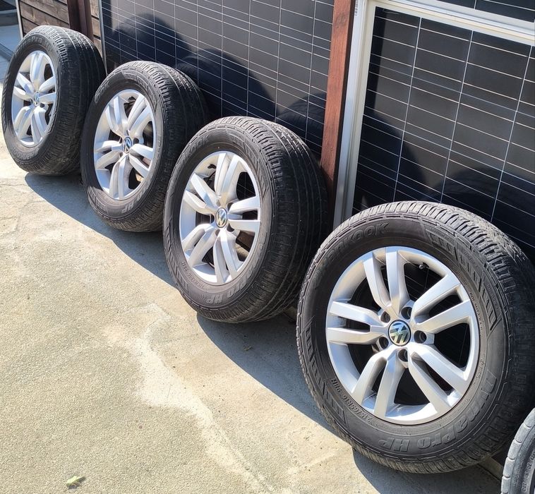 Roți complete VW 5x112 Originale gama VAG  225 65 R16