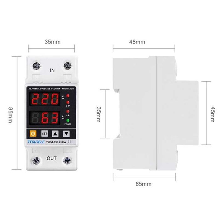 Защита от свръх напрежение и товар, ток , интелигентен предпазител