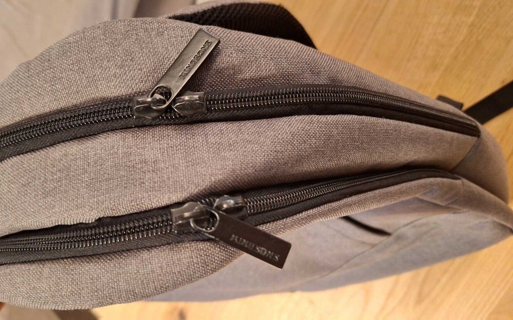 Сива Раница за Лаптоп Kingsons