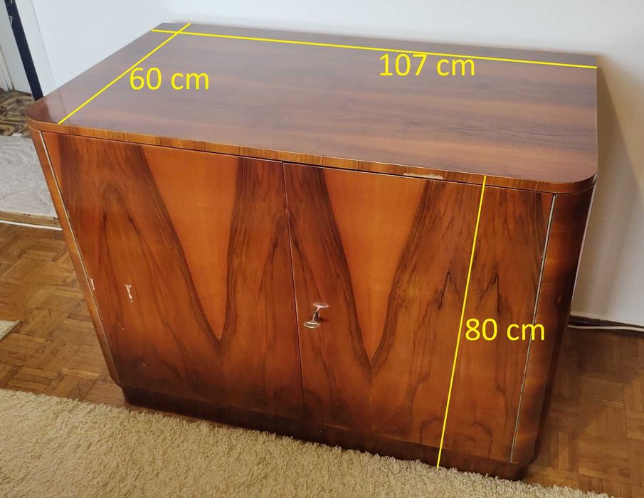 Comoda din lemn vintage, 1972