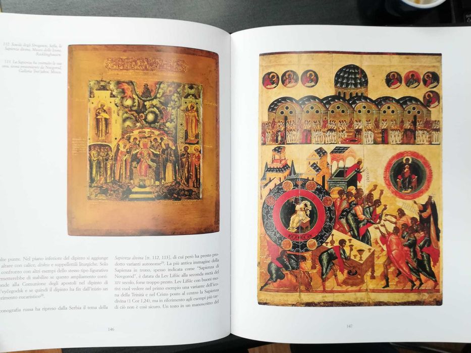 ALBUM ARTA pictură ICOANE "Le icone"