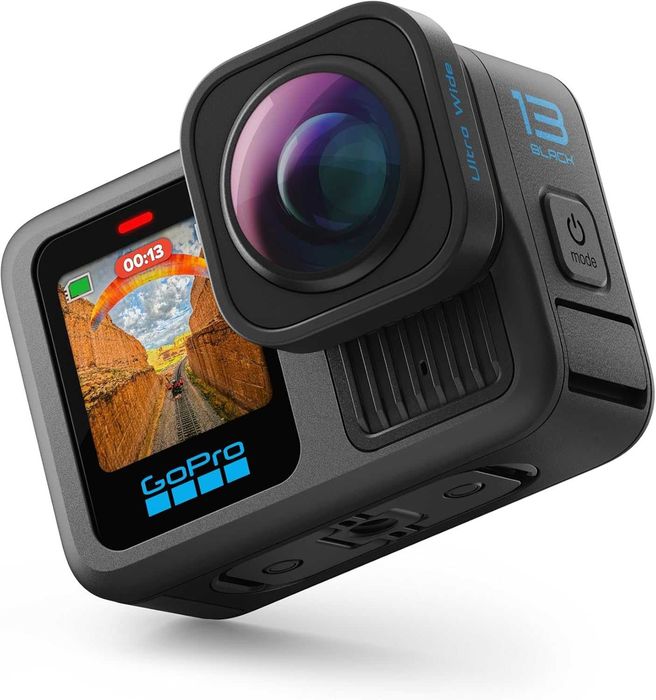 Camera video sport GoPro Hero13 Black, 5.3K60, Ultra Wide Edition Bundle,sigilat