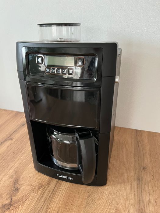 Cafetieră Klarstein cu râșniță integrată – funcționează perfect