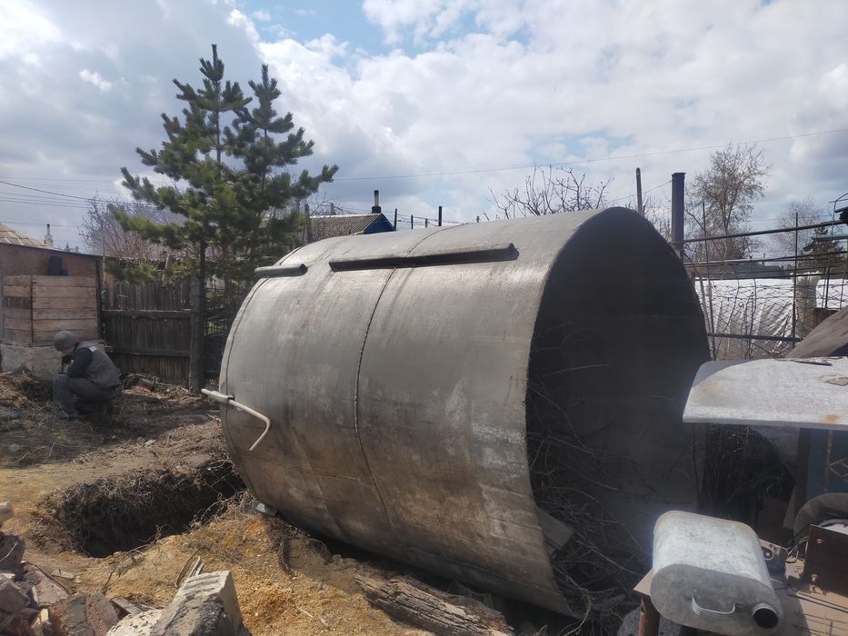 Бочка алюминевая