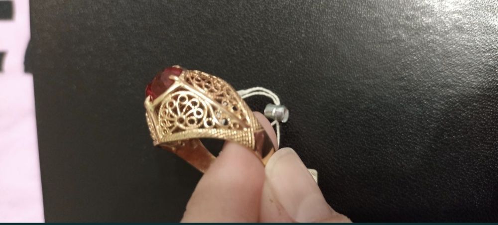 Золотое советское кольцо 583 пробы