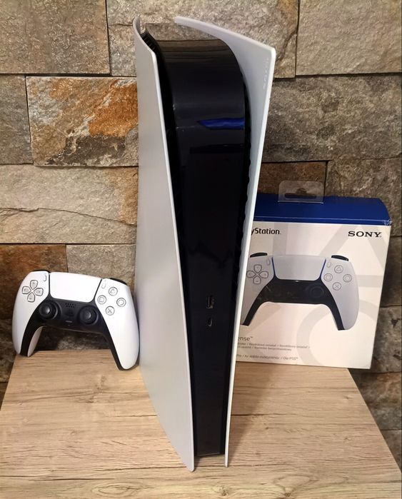 Ps5/Playstation 5 Digital 1 TB HDD cu+10 jocuri+2 Controllere Wirelles
