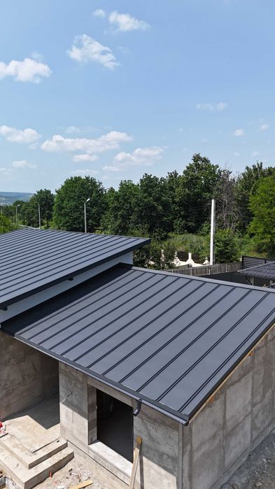 Tigla metalica model nou Hellenic / Finisaj pemium Grandemat / Tabla Bilka in Rate fixe / Tabla cutata / tabla cutata gard \ tabla acoperis si in rate