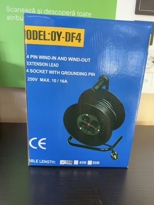 Prelungitor cu tambur 25m