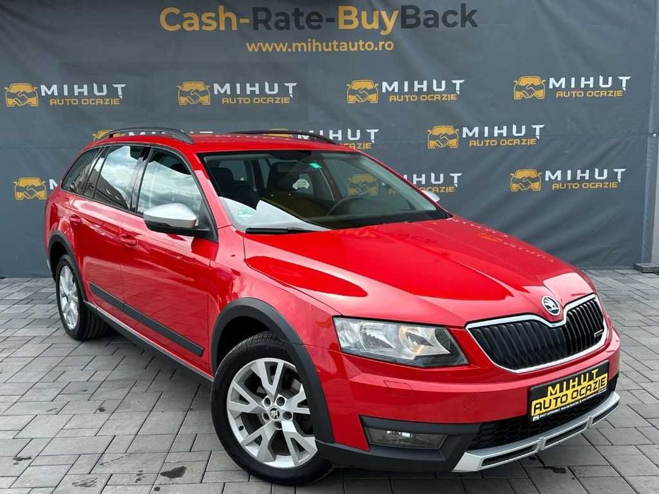 Skoda Octavia Scout 4x4 2.0 Diesel (150 CP) 2015 Euro 6 | Rate fixe | Garantie