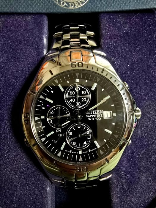 Citizen Marinaut Sapphire Crystal Chronograph + аларма