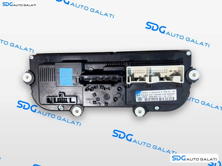 Panou Comanda AC Clima Climatronic Volkswagen Tiguan 5N 2007 - 2016 Cod 3C8907336AB, 5HB009751-20 [LR10607]