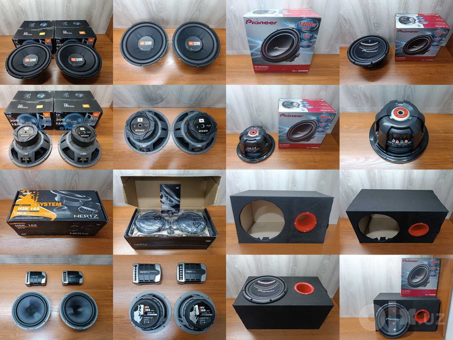 Обмен новые динамики JBL 1200W, Pioneer, HERTZ HSK 165 на колонки S90