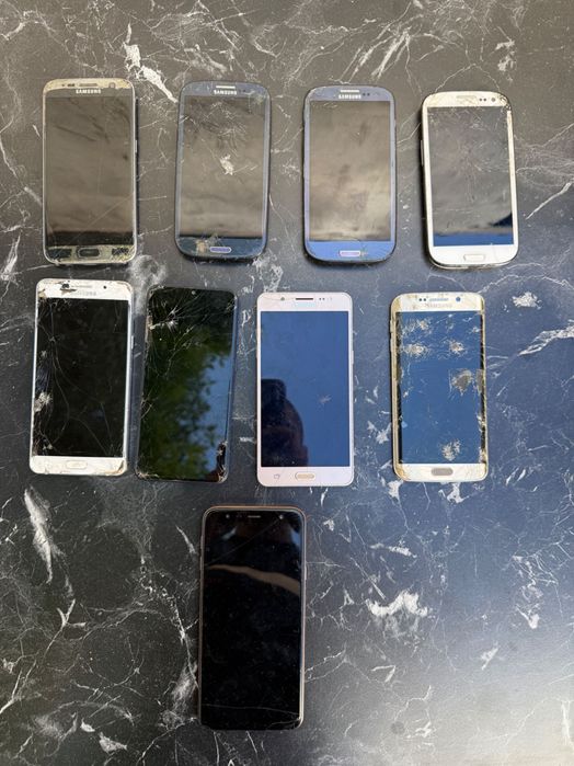 ЗА ЧАСТИ! Телефони и таблети iphone samsung huawei и др.