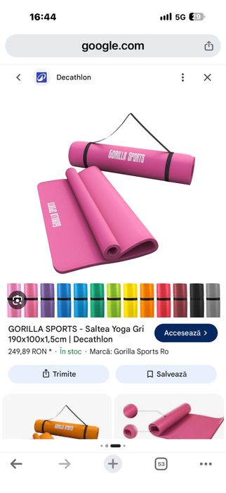 Salte yoga Saltele fitness antrenament supe moi cu spuma de memorie, se aseaza perfect pret 90 ron, pret magazin 247 lei