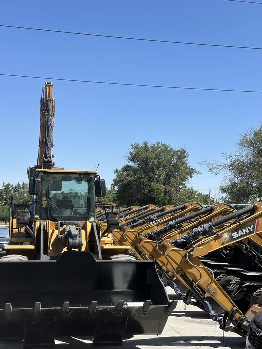 Экскаватор колесный SANY SY65W рассрочка фоизсиз