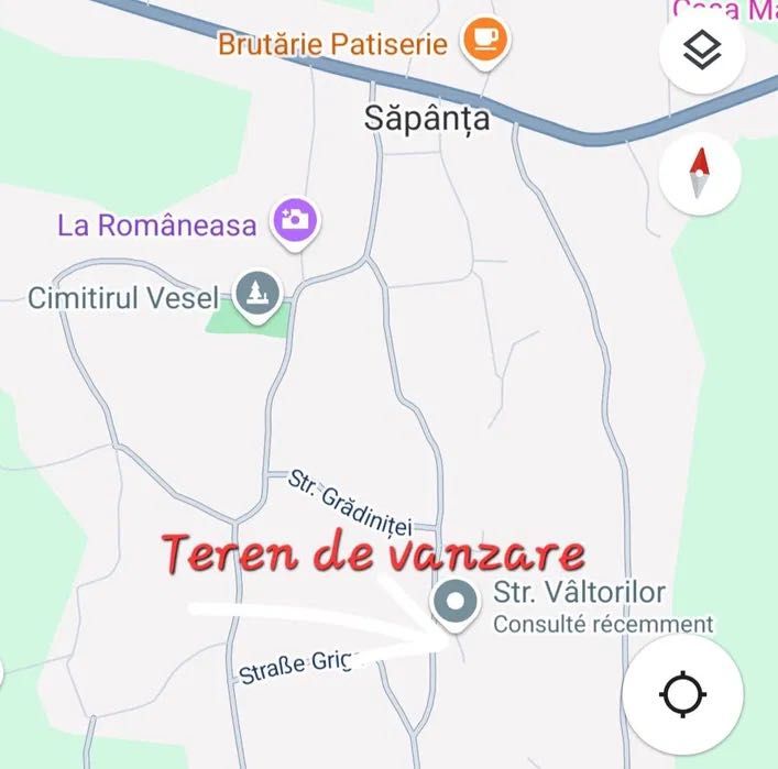 Teren De vanzare Sapanta